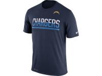 MEN'S SAN DIEGO CHARGERS NIKE NY TEAM PRACTICE LEGEND PERFORMANCE T-SHIRT