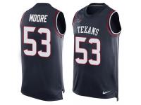 Men's Sio Moore #53 Nike Navy Blue Jersey - NFL Houston Texans Player Name & Number Tank Top