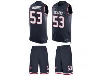 Men's Sio Moore #53 Nike Navy Blue Jersey - NFL Houston Texans Tank Top Suit