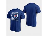 Men's Toronto Blue Jays Blue Base on Balls 2019 Spring Training T-Shirt