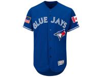 Men's Toronto Blue Jays Majestic Royal Fashion Stars & Stripes 2016 Independence Day Flex Base Jersey