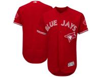 Men's Toronto Blue Jays Majestic Scarlet 2017 Flex Base Authentic Collection Team Jersey