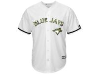 Men's Toronto Blue Jays Majestic White 2016 Fashion Memorial Day Cool Base Jersey