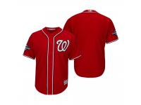 Men's Washington Nationals Red 2019 World Series Champions Cool Base Jersey