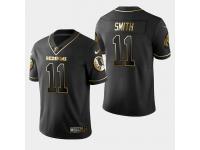 Men's Washington Redskins #11 Alex Smith Golden Edition Vapor Untouchable Limited Jersey - Black