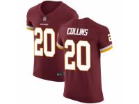 Men's Washington Redskins #20 Landon Collins Burgundy Red Team Color Vapor Untouchable Elite Player Football Jersey