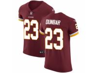 Men's Washington Redskins #23 Quinton Dunbar Burgundy Red Team Color Vapor Untouchable Elite Player Football Jersey