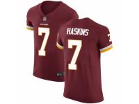 Men's Washington Redskins #7 Dwayne Haskins Burgundy Red Team Color Vapor Untouchable Elite Player Football Jersey