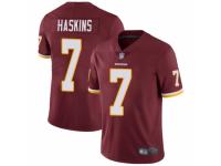 Men's Washington Redskins #7 Dwayne Haskins Burgundy Red Team Color Vapor Untouchable Limited Player Football Jersey