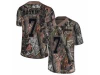 Men's Washington Redskins #7 Dwayne Haskins Limited Camo Rush Realtree Football Jersey