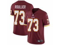 Men's Washington Redskins #73 Chase Roullier Burgundy Red Team Color Vapor Untouchable Limited Player Football Jersey