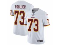 Men's Washington Redskins #73 Chase Roullier White Vapor Untouchable Limited Player Football Jersey