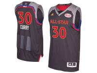 Men's Western Conference Stephen Curry adidas Charcoal 2017 NBA All-Star Game Swingman Jersey