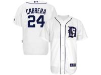 Miguel Cabrera Detroit Tigers Majestic Big & Tall Replica Player Baseball Jersey C White