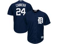 Miguel Cabrera Detroit Tigers Majestic Cool Base Player Jersey - Navy