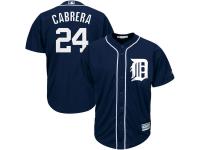 Miguel Cabrera Detroit Tigers Majestic Official Cool Base Player Jersey - Navy