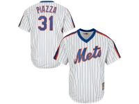 Mike Piazza New York Mets Majestic Cool Base Cooperstown Collection Player Jersey - White