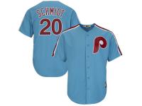 Mike Schmidt Philadelphia Phillies Majestic Cooperstown Player Cool Base Jersey - Light Blue