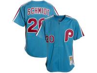 Mitchell & Ness Philadelphia Phillies #20 Mike Schmidt Light Blue 1980 Authentic Baseball Jersey