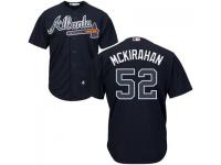 MLB Atlanta Braves #52 Andrew McKirahan Men Blue Cool Base Jersey
