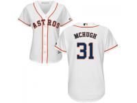MLB Houston Astros #31 Collin McHugh Women White Cool Base Jersey