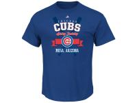 MLB Men Nike Chicago Cubs Majestic 2016 Heart and Soul Spring Training T-Shirt - Royal Blue