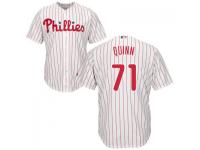 MLB Philadelphia Phillies #71 Roman Quinn Men White Cool Base Jersey