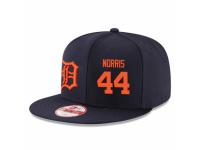 MLB 's New Era Detroit Tigers #44 Daniel Norris Stitched Snapback Adjustable Player Hat - Navy Orange