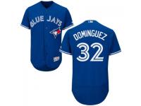 MLB Toronto Blue Jays #32 Matt Dominguez Men Royal Blue Authentic Flexbase Collection Jersey