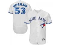 MLB Toronto Blue Jays #53 Blake McFarland Men White Authentic Flexbase Collection Jersey