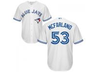MLB Toronto Blue Jays #53 Blake McFarland Men White Cool Base Jersey