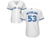 MLB Toronto Blue Jays #53 Blake McFarland Women White Cool Base Jersey