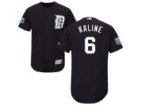 Navy Blue Al Kaline Men #6 Majestic MLB Detroit Tigers Flexbase Collection Jersey