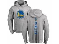 NBA Men Nike Golden State Warriors #0 Patrick McCaw Ash Backer Pullover Hoodie