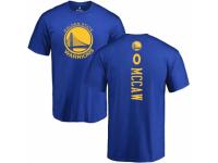 NBA Men Nike Golden State Warriors #0 Patrick McCaw Royal Blue Backer T-Shirt