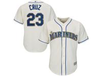 Nelson Cruz Seattle Mariners Majestic 2015 Cool Base Player Jersey - Cream