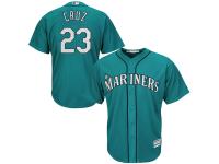 Nelson Cruz Seattle Mariners Majestic Youth Official 2015 Cool Base Player Jersey - Teal
