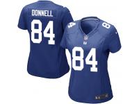 New York Giants Larry Donnell Women's Home Jersey - Royal Blue Nike NFL #84 Game