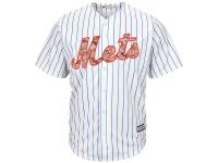 New York Mets Majestic Team Jersey - White Camo