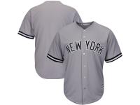 New York Yankees Majestic Big & Tall Replica Jersey C Gray