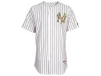 New York Yankees Majestic USMC Team Jersey - White