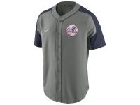 New York Yankees Nike Dri-FIT Woven Jersey - Gray