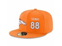 NFL Denver Broncos #88 Demaryius Thomas Snapback Adjustable Player Hat - Orange White