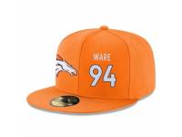 NFL Denver Broncos #94 DeMarcus Ware Snapback Adjustable Player Hat - Orange White