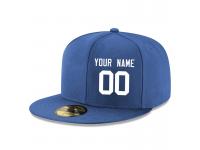 NFL Indianapolis Colts Customized Snapback Adjustable Player Hat - Royal Blue White