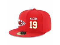 NFL Kansas City Chiefs #19 Jeremy Maclin Snapback Adjustable Player Hat - Red White