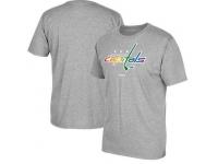 NFL Men's Washington Capitals Reebok Rainbow Pride T-Shirt - Gray