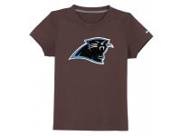 NFL Nike Carolina Panthers Sideline Legend Authentic Logo Youth T-Shirt Brown