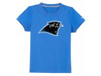 NFL Nike Carolina Panthers Sideline Legend Authentic Logo Youth T-Shirt Light Blue