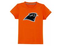 NFL Nike Carolina Panthers Sideline Legend Authentic Logo Youth T-Shirt Orange